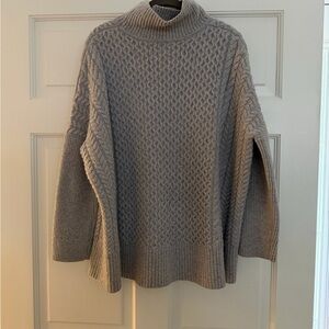 AYR Heather Gray Turtleneck Sweater